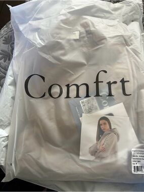 Comfrt Branded travel essentials sweatpants - Taupe/Bark